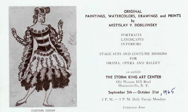Original Paintings, Watercolors, Drawings and Prints by Mistislav V. Dobujinsky