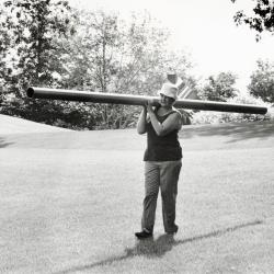 <em>The Emerging Real</em>, Part II: Abstraction Continues, exhibition schedule card, Storm King Art Center, 1973