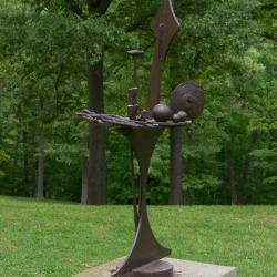 Storm King Art Center, 1968<br />
David Smith,&nbsp;<em>XI Books III Apples, </em>1959<br />
David Smith, <em>The Sitting Printer</em>,&nbsp;1954-55<br />
David Smith,&nbsp;<em>Three Ovals Soar,&nbsp;</em>1960<br />
David Smith,&nbsp;<em>Becca,</em> 1964&nbsp;<br />
David Smith,&nbsp;<em>The Iron Woman,&nbsp;</em>1954-58 (installation view, 1968)
