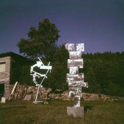 David Smith, <em>Portrait of a Lady Painter</em>, 1954/ 1956-57 (installation view, 2009)