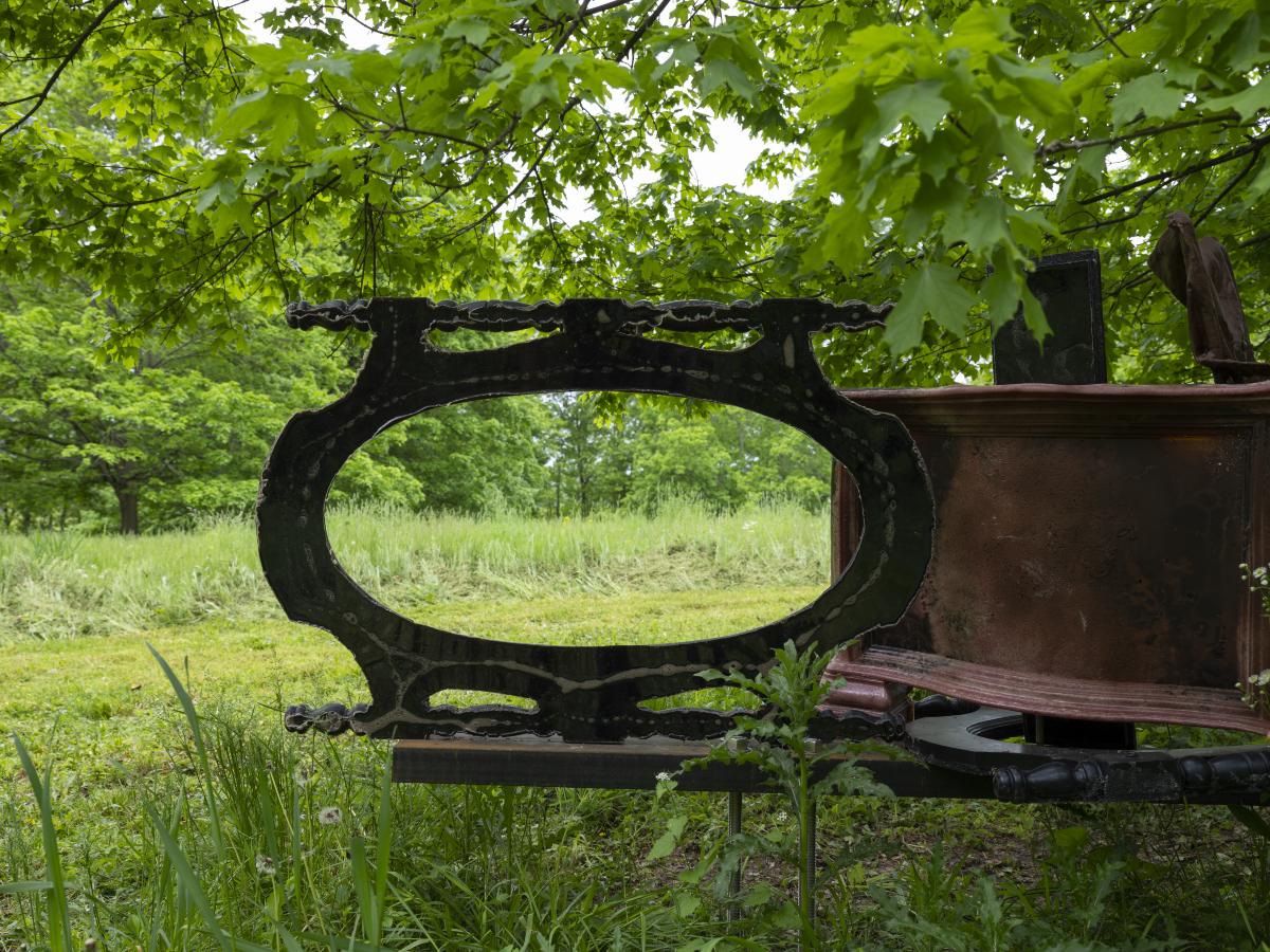 Brandon Ndife, <em>Shade Tree </em>(installation view, 2022)