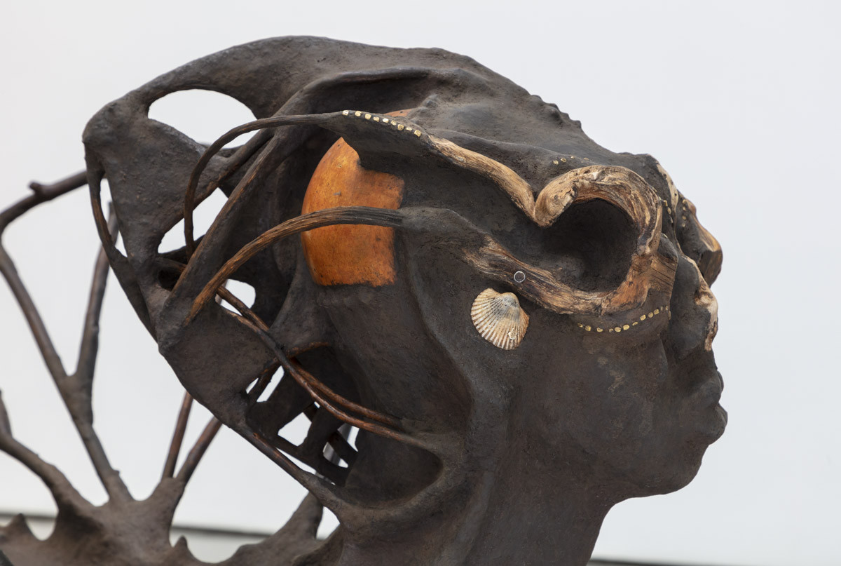 <span style="font-size:8.0pt"><span style="font-family:"Arial",sans-serif">Detail of Wangechi Mutu, <i>The Glider</i> (2021)</span></span>
