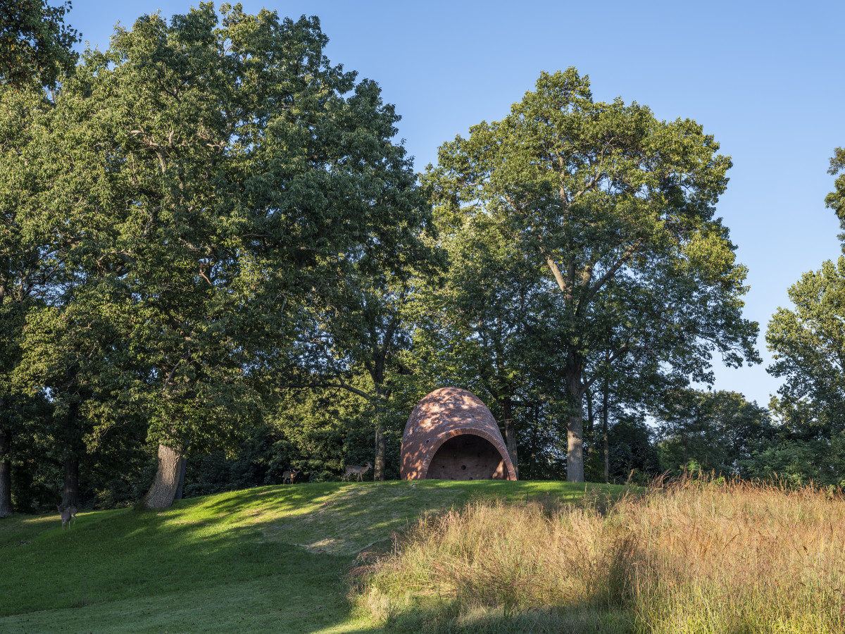 Installation view of <em>Lookout</em>, 2023