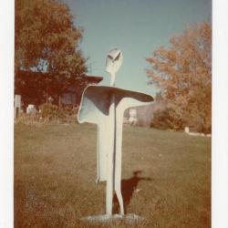 David Smith,<em> Study in Arcs</em>, 1957 (installation view, 2012)