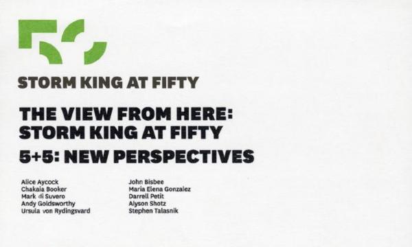 The View From Here, Storm King at Fifty (indoor exhibition); 5+5: New Perspectives, Storm King at Fifty (outdoor exhibition)