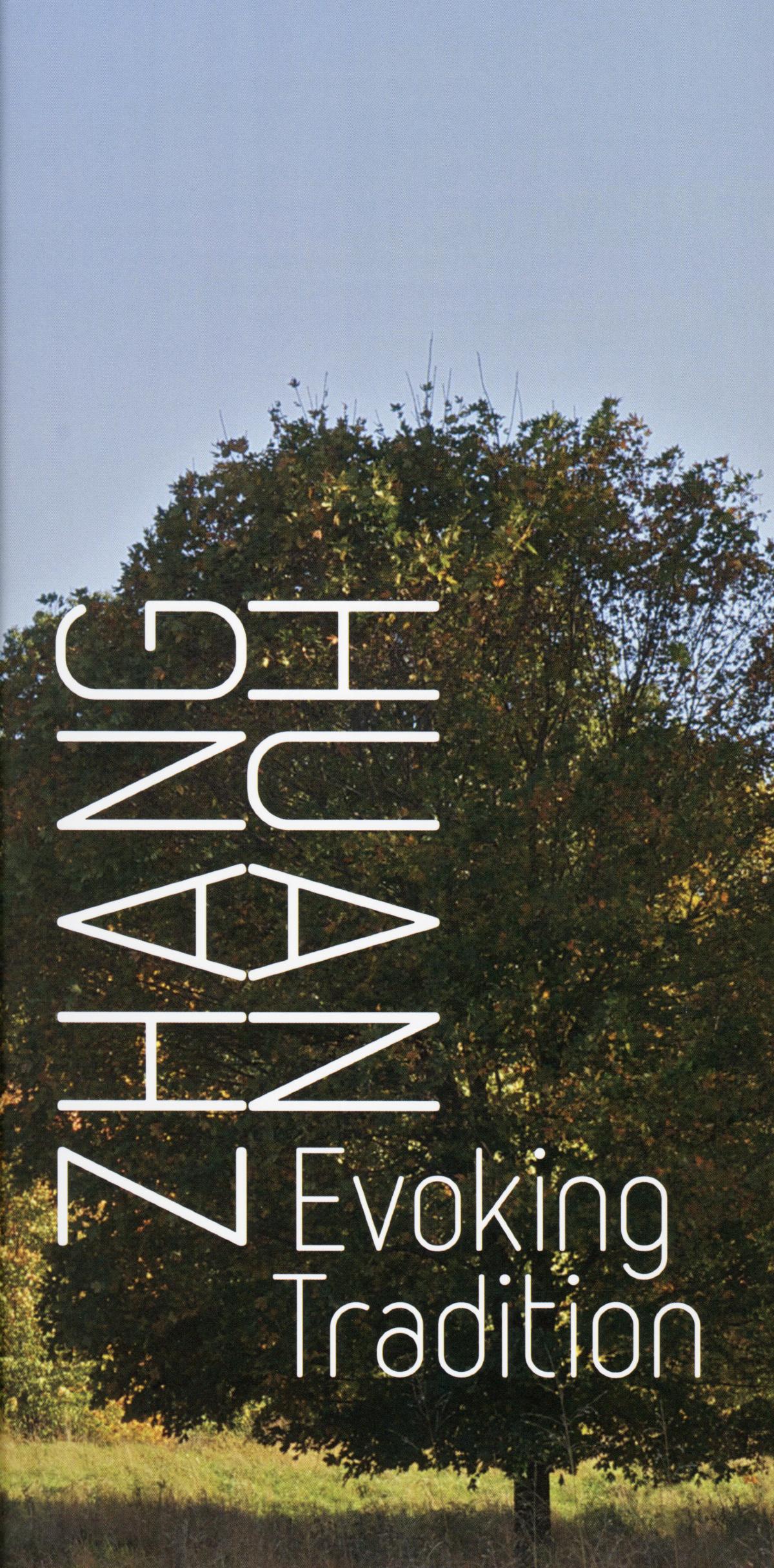 Zhang Huan: Evoking Tradition, May 3 – November 9, 2014, exhibition brochure, cover