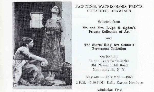 Paintings, Watercolors, Prints, Gouaches, Drawings, (from Ralph E. Ogden’s Private Collection)