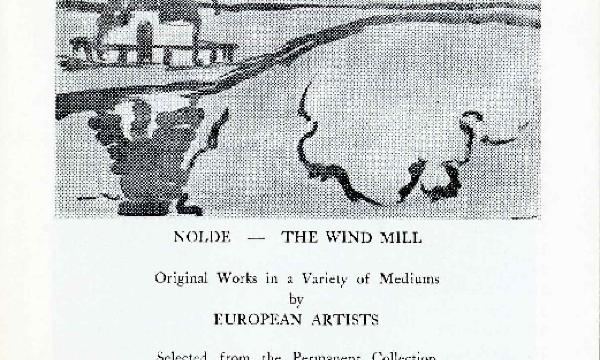 Exhibition of Original Works in a Variety of Mediums by European Artists