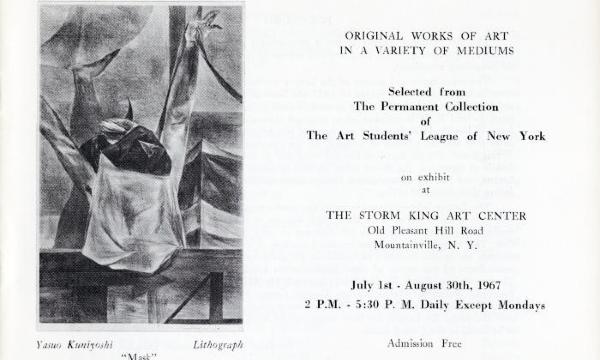 Selected from the Permanent Collection of the Art Student’s League of New York