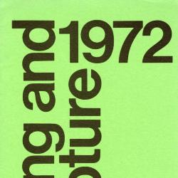 <em>Museum Matters</em>, newsletter, Storm King Art Center, July-September 1973&nbsp;