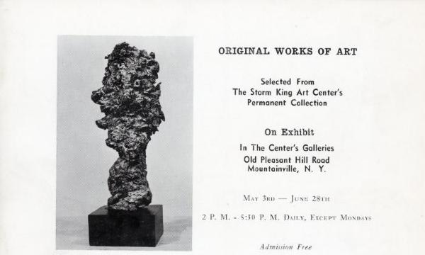 Original Works of Art Selected from the Storm King Art Center’s Permanent Collection